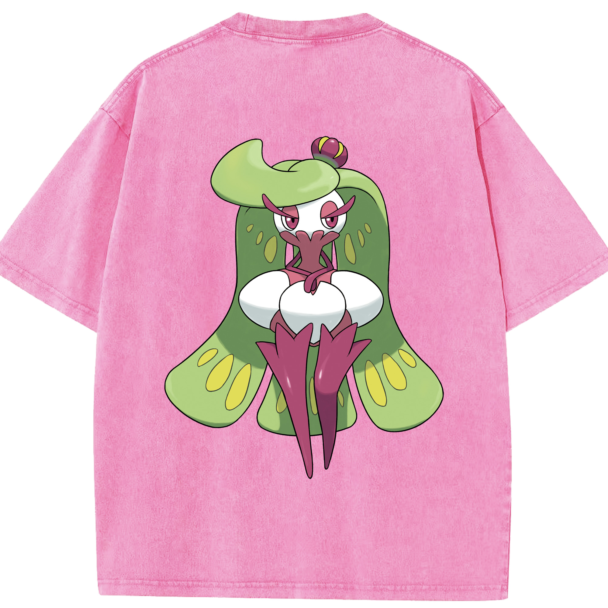 （画像用） ポケットモンスター Pokémon 綿100% ヴィンテージ風 半袖Tシャツ（背面プリント）